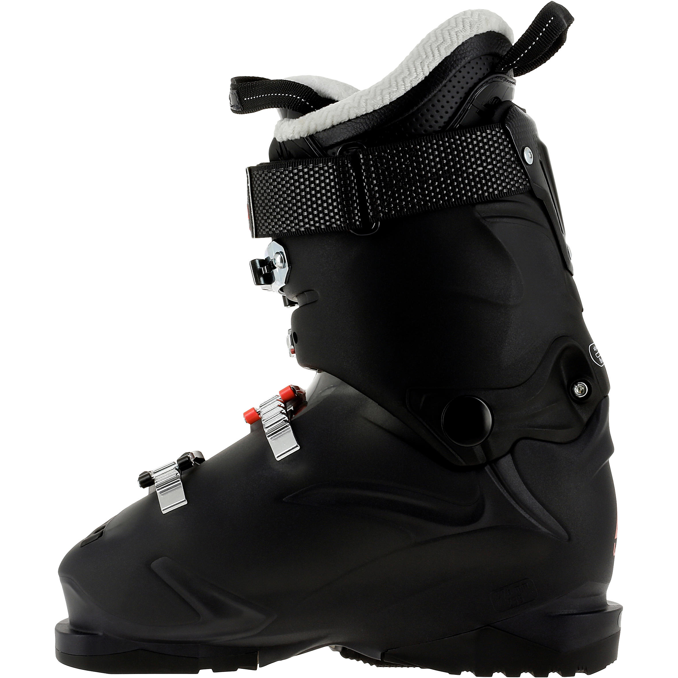 MID 75-85 Women's Ski Boots - Black and Pink 5/16