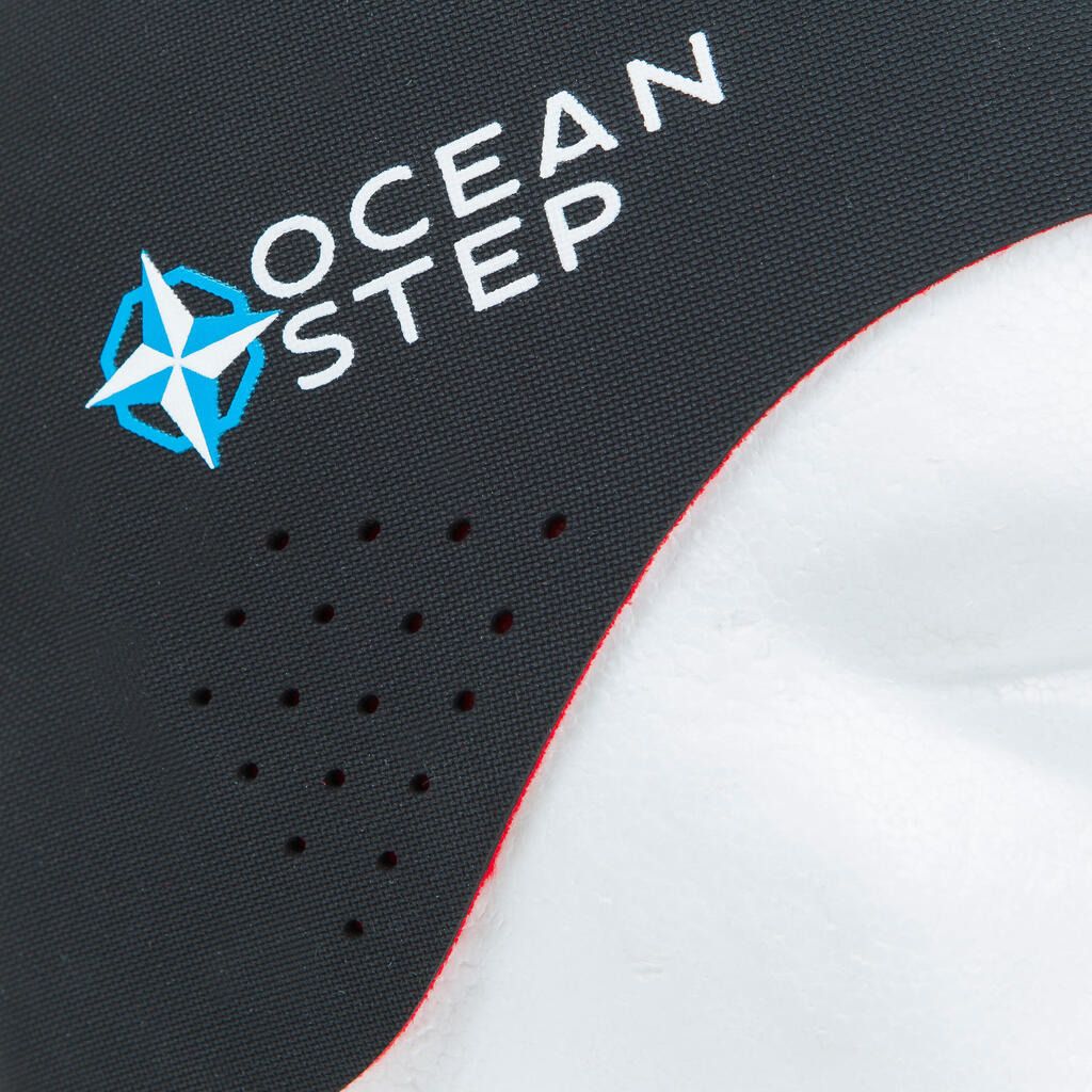 NEOPRENSKA TRAKA ZA GLAVU ZA HODANJE U MORSKOJ VODI 3 mm  OCEAN STEP CRNA