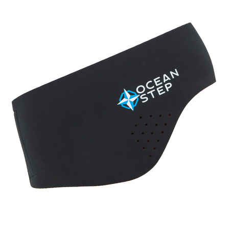 Neoprene sea-wading headband 3 mm - black