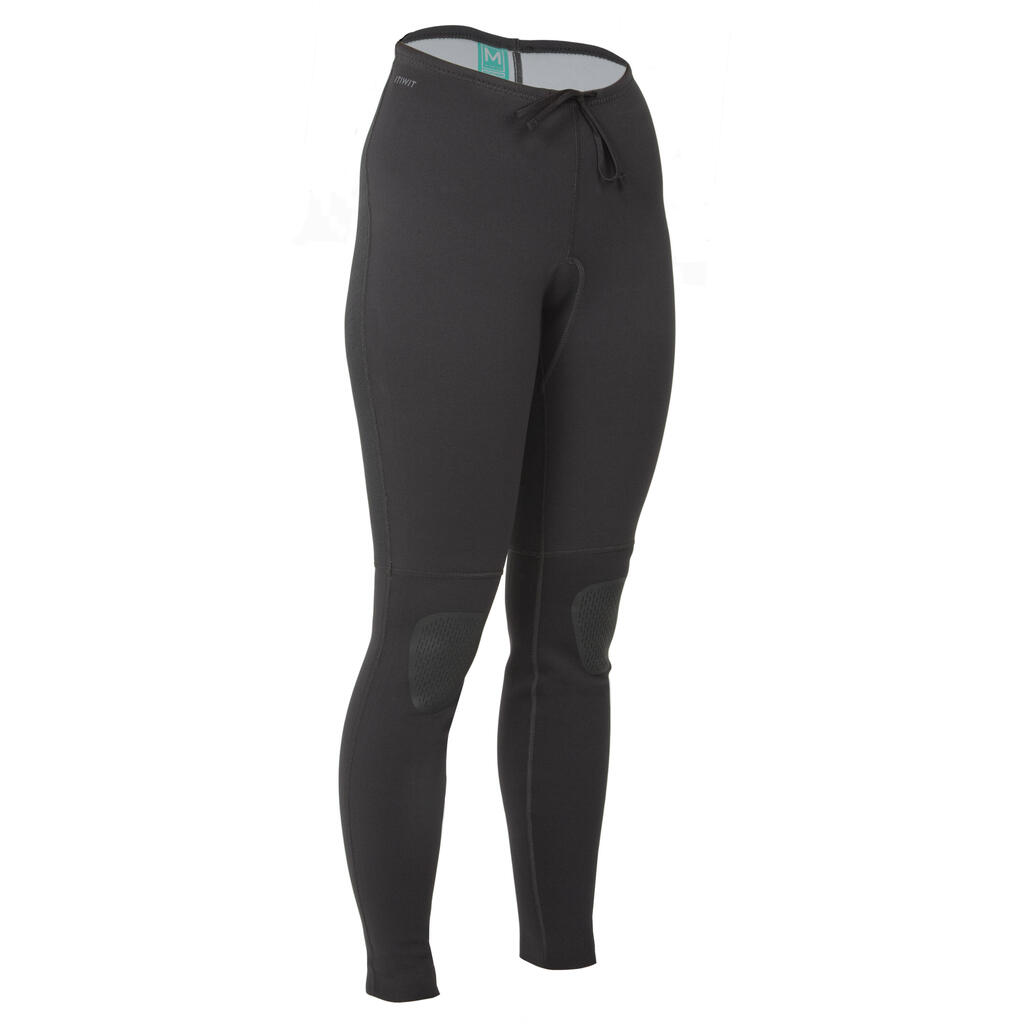 Women's Canoeing/Kayaking and SUP 2mm neoprene trousers