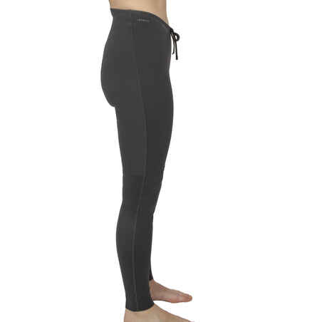 WOMEN'S 2 mm NEOPRENE CANOEING, KAYAKING & STAND-UP PADDLEBOARDING TROUSERS 500