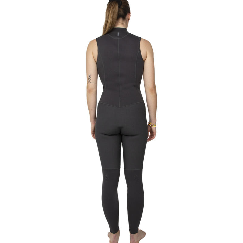 Long jane wetsuit voor kanoën kajakken suppen dames neopreen 2 mm