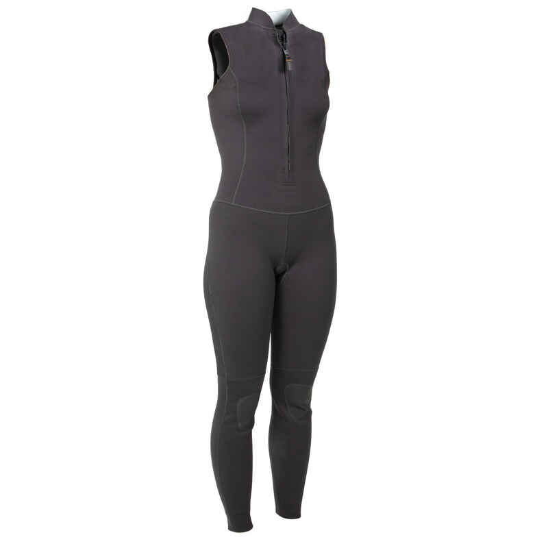Neoprenanzug Long Jane Kajak und Stand Up Paddle Damen Neopren 2 mm