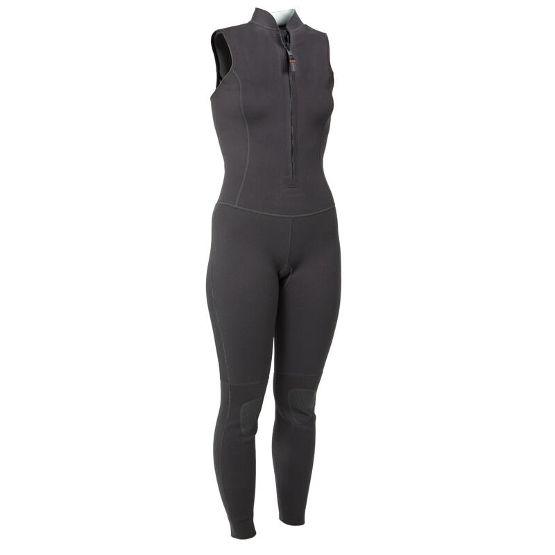 Long jane wetsuit voor kanoën kajakken suppen dames neopreen 2 mm