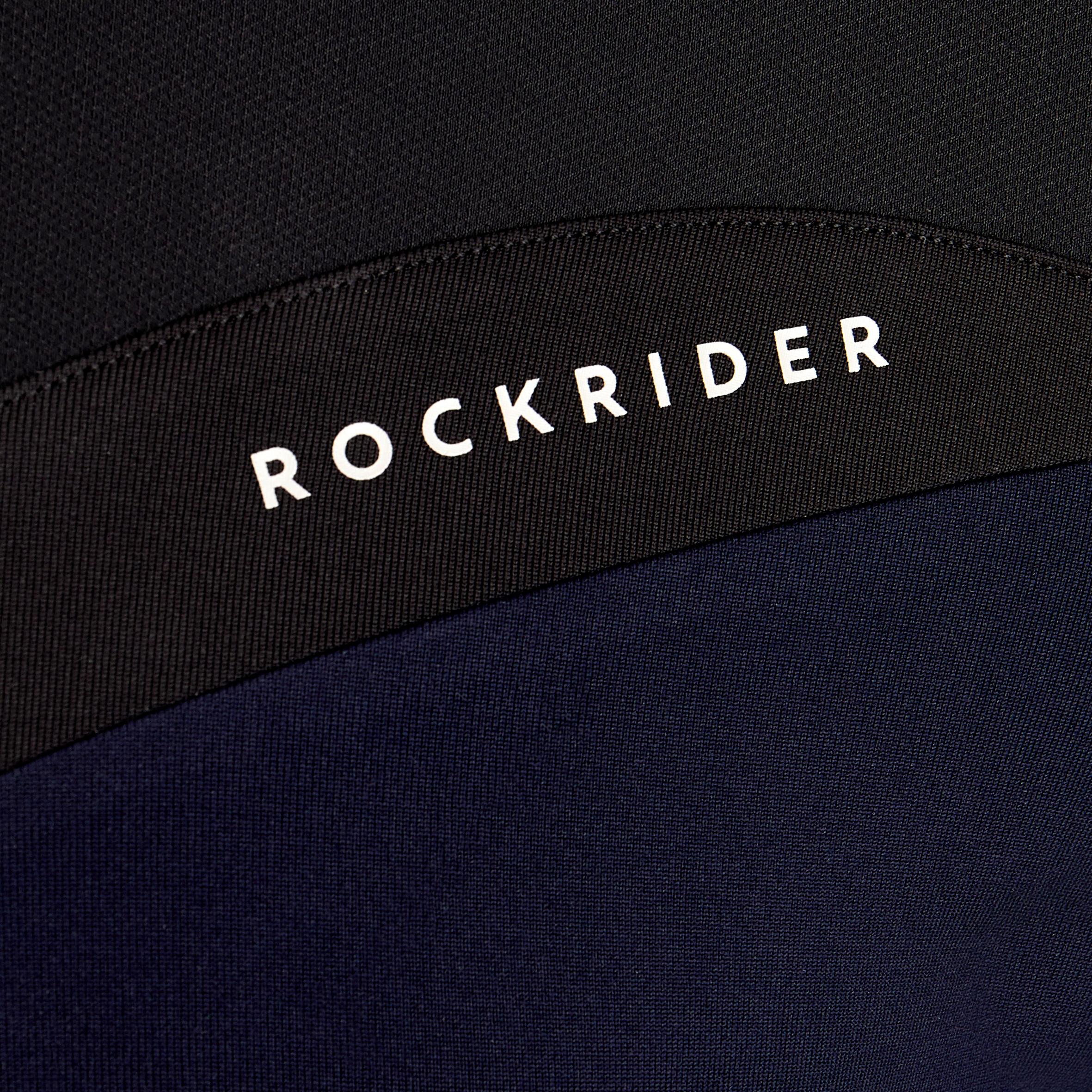 Maillot ciclismo MTB manga larga entretiempo hombre Rockrider Xc azul 15/22