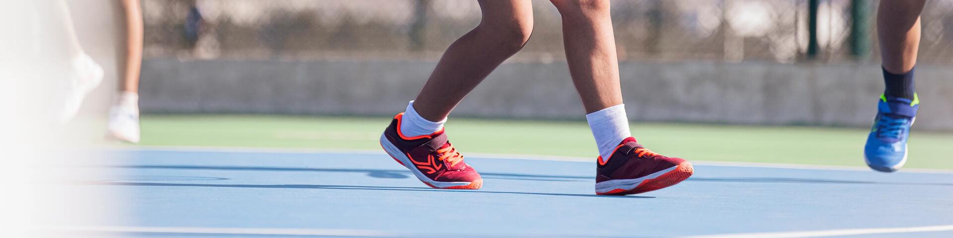 Close-up of tennis shoes