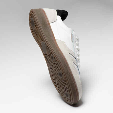 Adult Handball Goalkeeper Shoes GK500 - White/Black