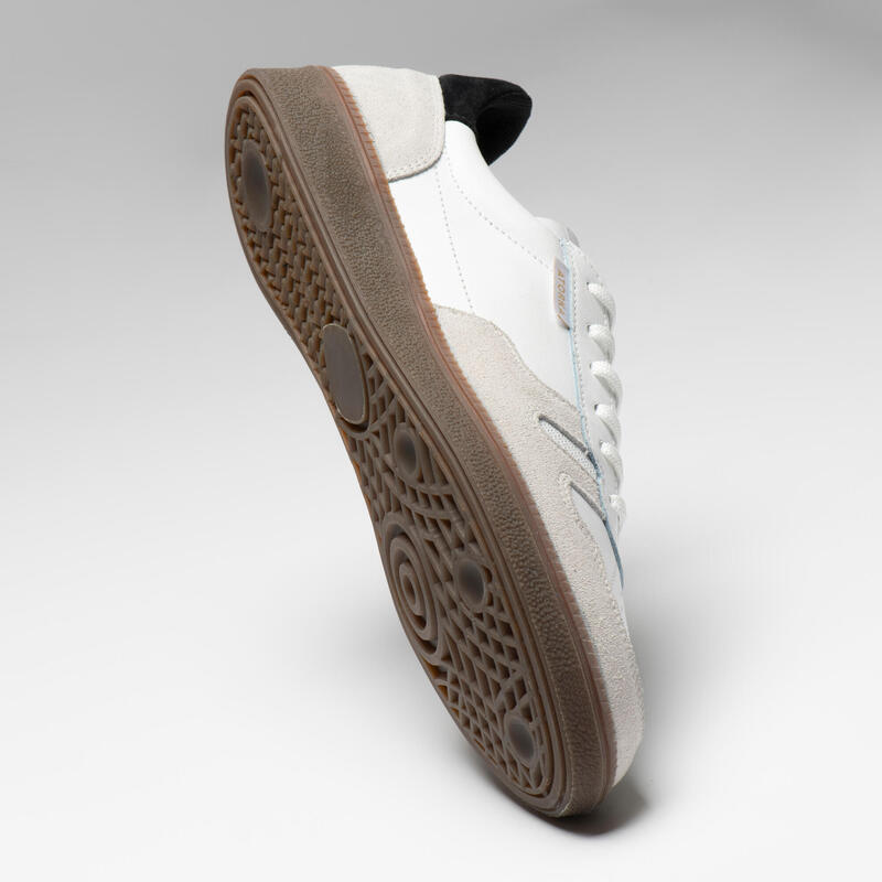 Házenkářské boty pro brankáře GK500 bílo-černé 