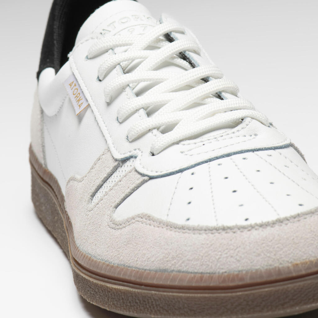Adult Handball Goalkeeper Shoes GK500 - White/Black