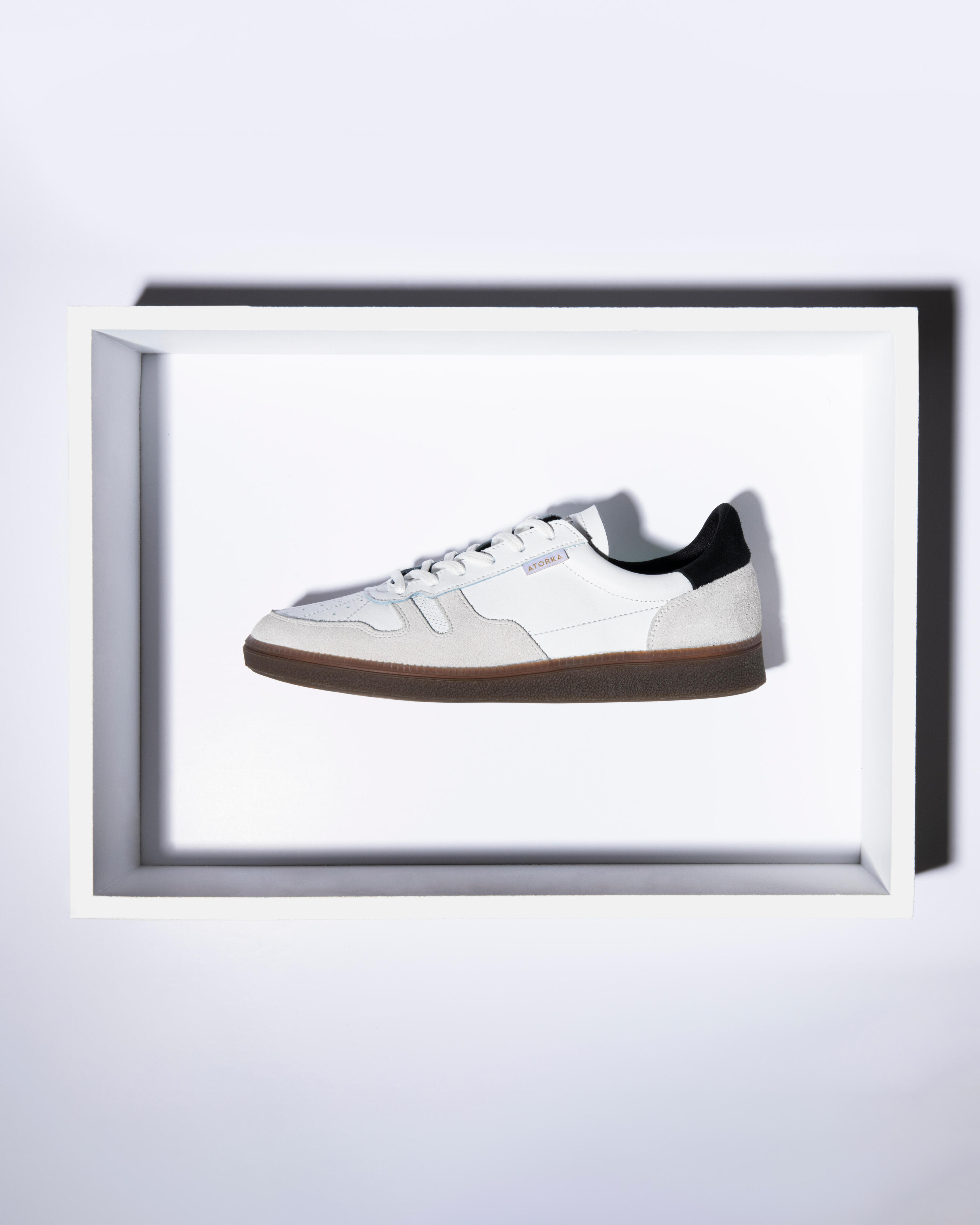 Zapatillas de portero balonmano Adulto Atorka GK500 blancas 6/16
