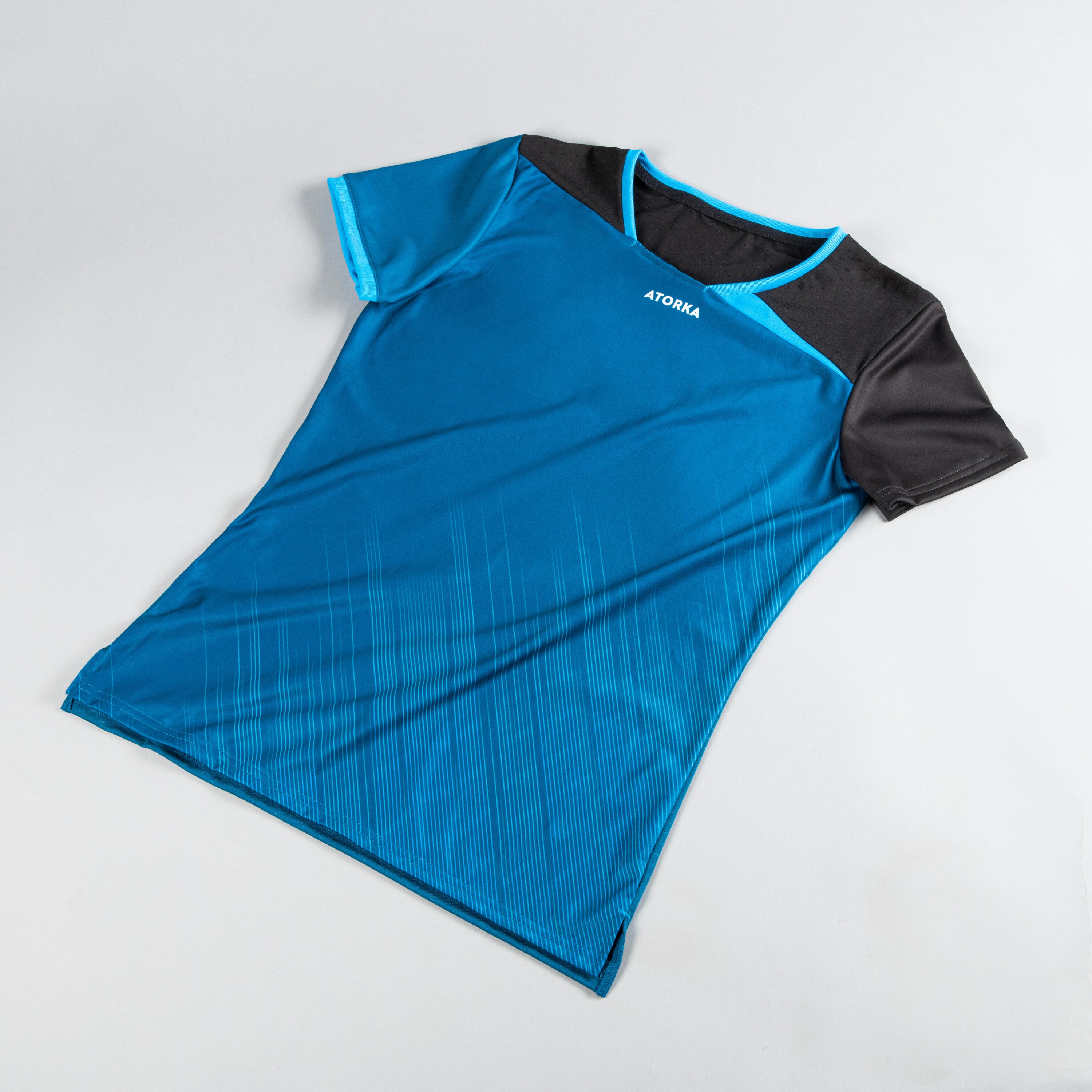 Women's Short-Sleeved Handball Jersey H500 - Blue/Black 6/12
