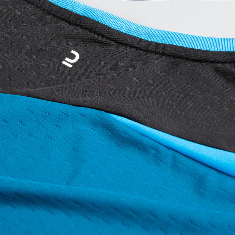 Maglia pallamano donna H 500 blu-nero