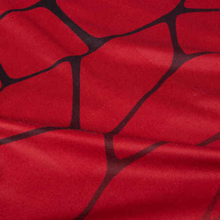 Vyriški rankinio marškinėliai „H500“, raudoni / juodi