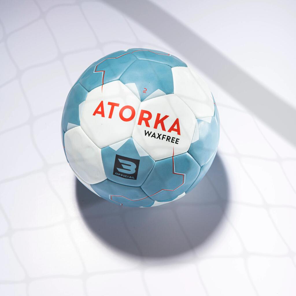 Ballon de handball taille 3 sans résine - h500 wax free