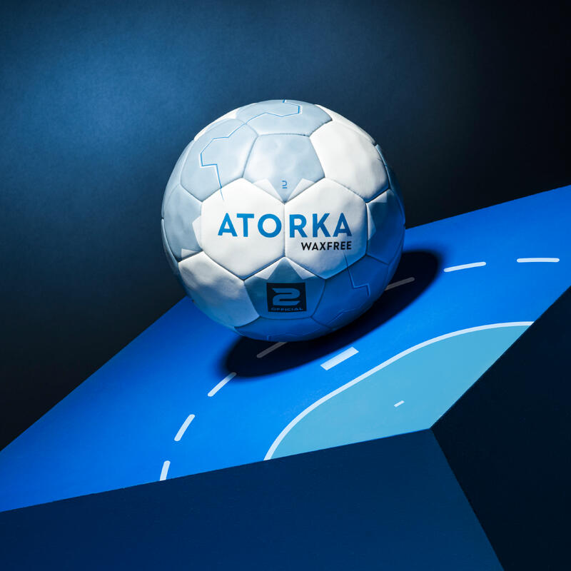 Ballon de handball taille 2 sans résine - h500 wax free