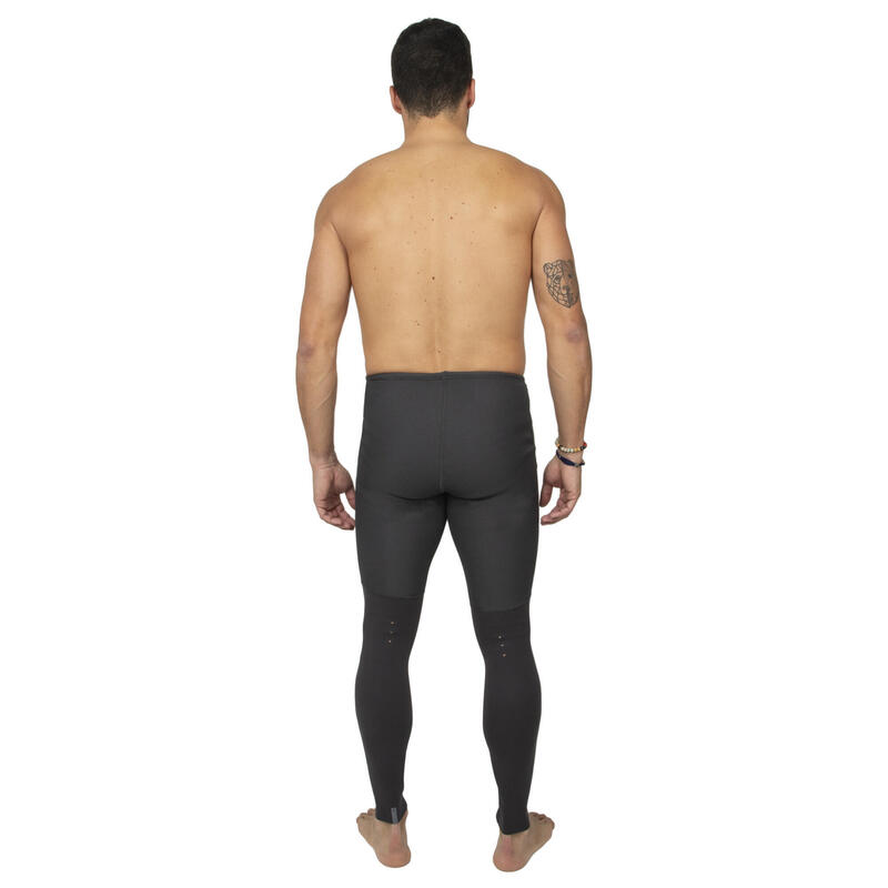 Spodnie na kajak i stand up paddle męskie Itiwit neopren 2 mm 
