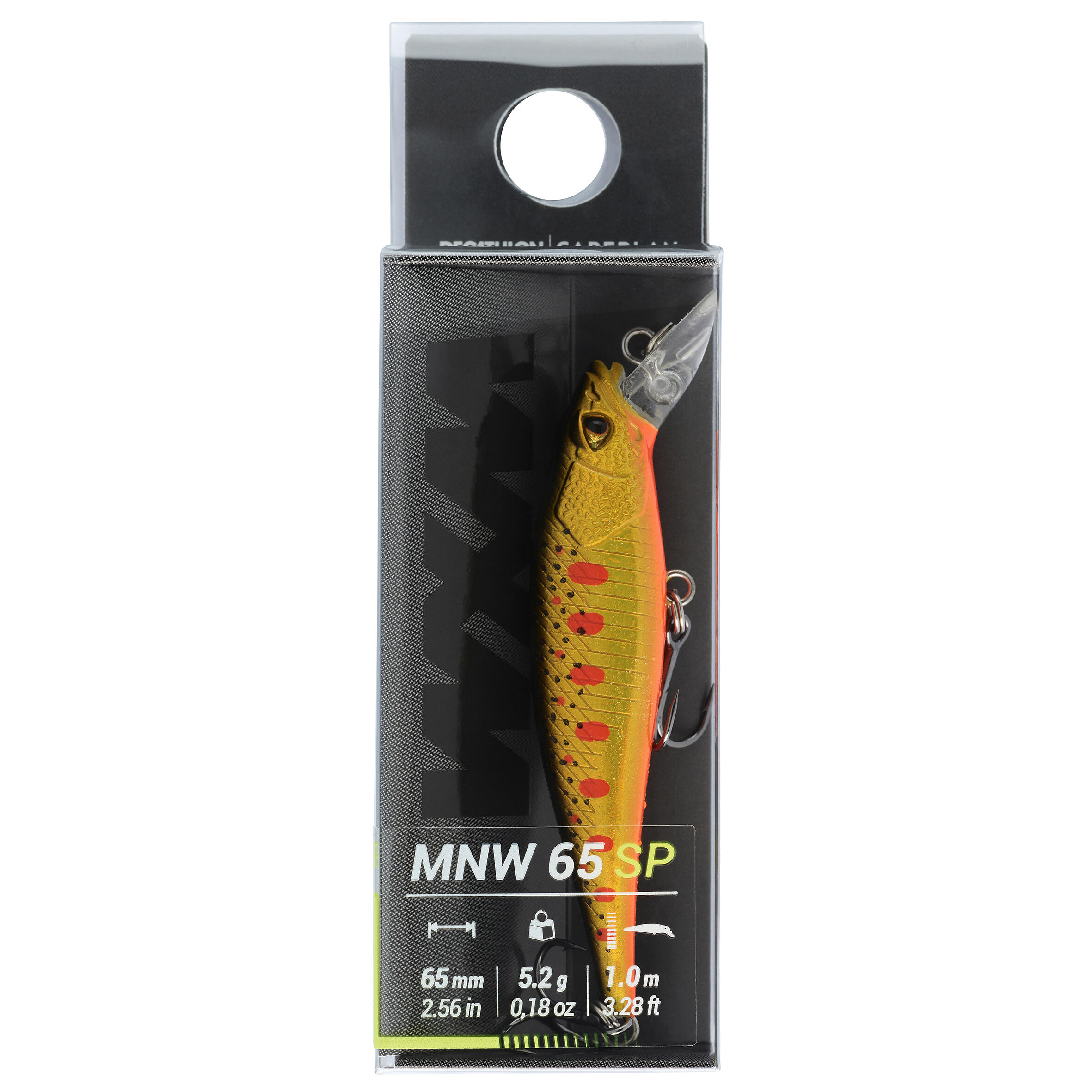 PLUG BAIT JERKBAIT MINNOW LURE FISHING MNW SP 65 YAMAME ORANGE - CAPERLAN