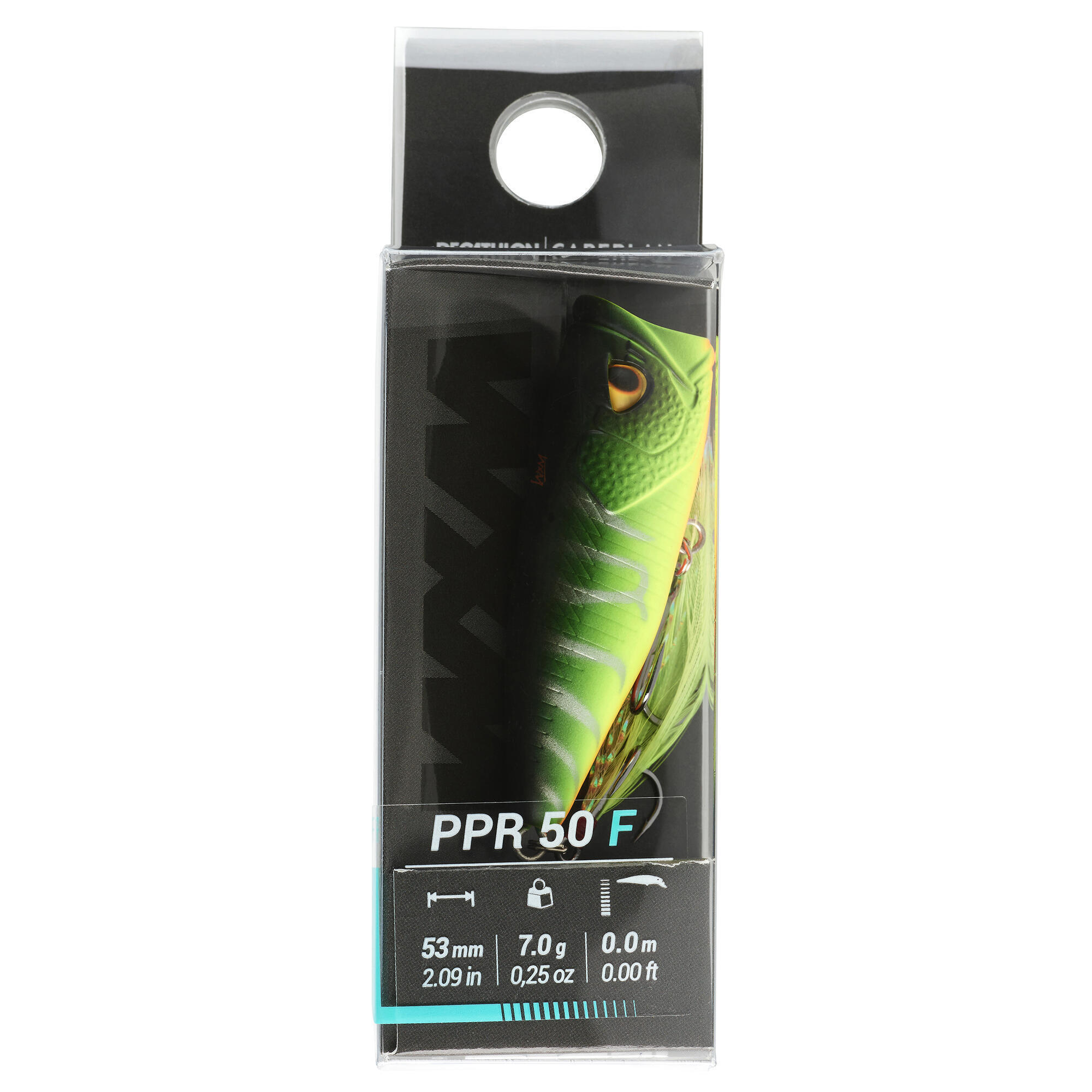 SWIMMING FISH POPPER WXM PPR 50 F FIRETIGER