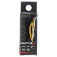 POISSON NAGEUR TRUITE MINNOW WXM  MNWFS 50 US VAIRON