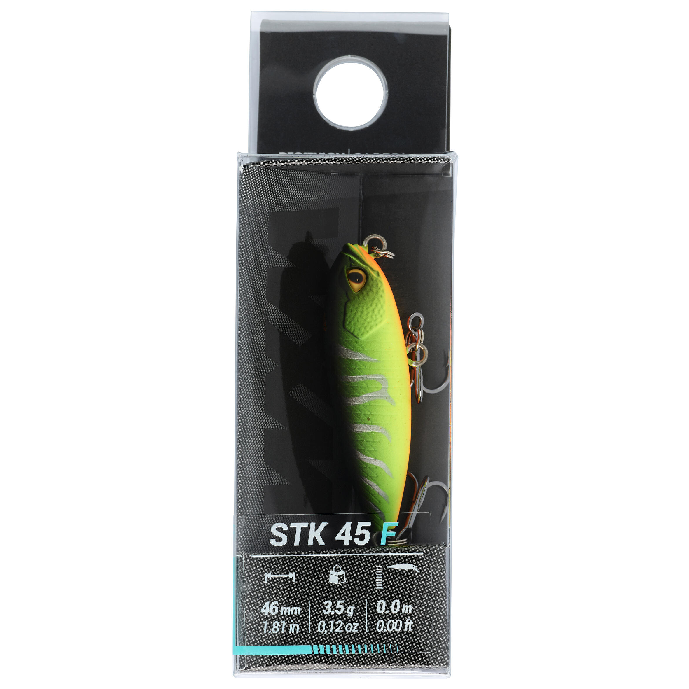 POISSON NAGEUR STICKBAIT PÊCHE AUX LEURRES STK 45 F FIRETIGER - CAPERLAN