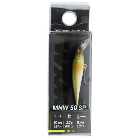 ВОБЛЕР ДЛЯ ЛОВЛИ ХИЩНОЙ РЫБЫ JERKBAIT MINNOW WXM MNW 50 SP AYU