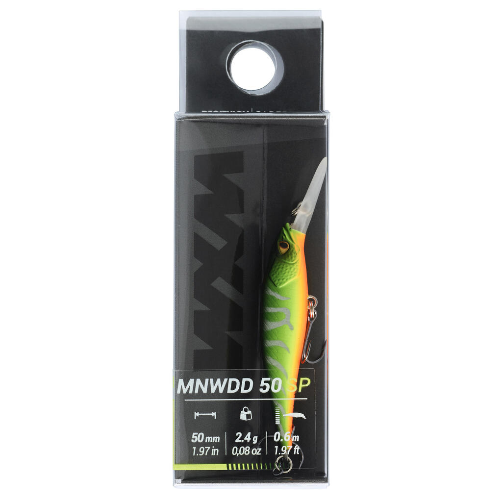 DEEP MINNOW / JERKBAIT HARD LURE WXM MNW 50 SP - BLUE BACK