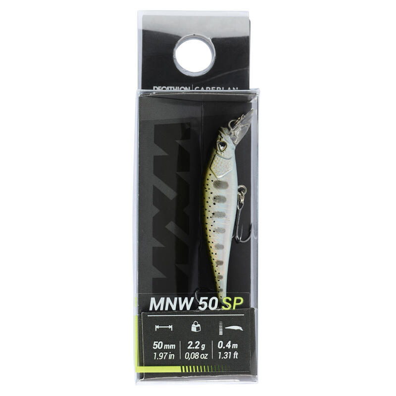 AMOSTRA FLUTUANTE PESCA JERKBAIT MINNOW WXM MNW 50 SP YAMAME