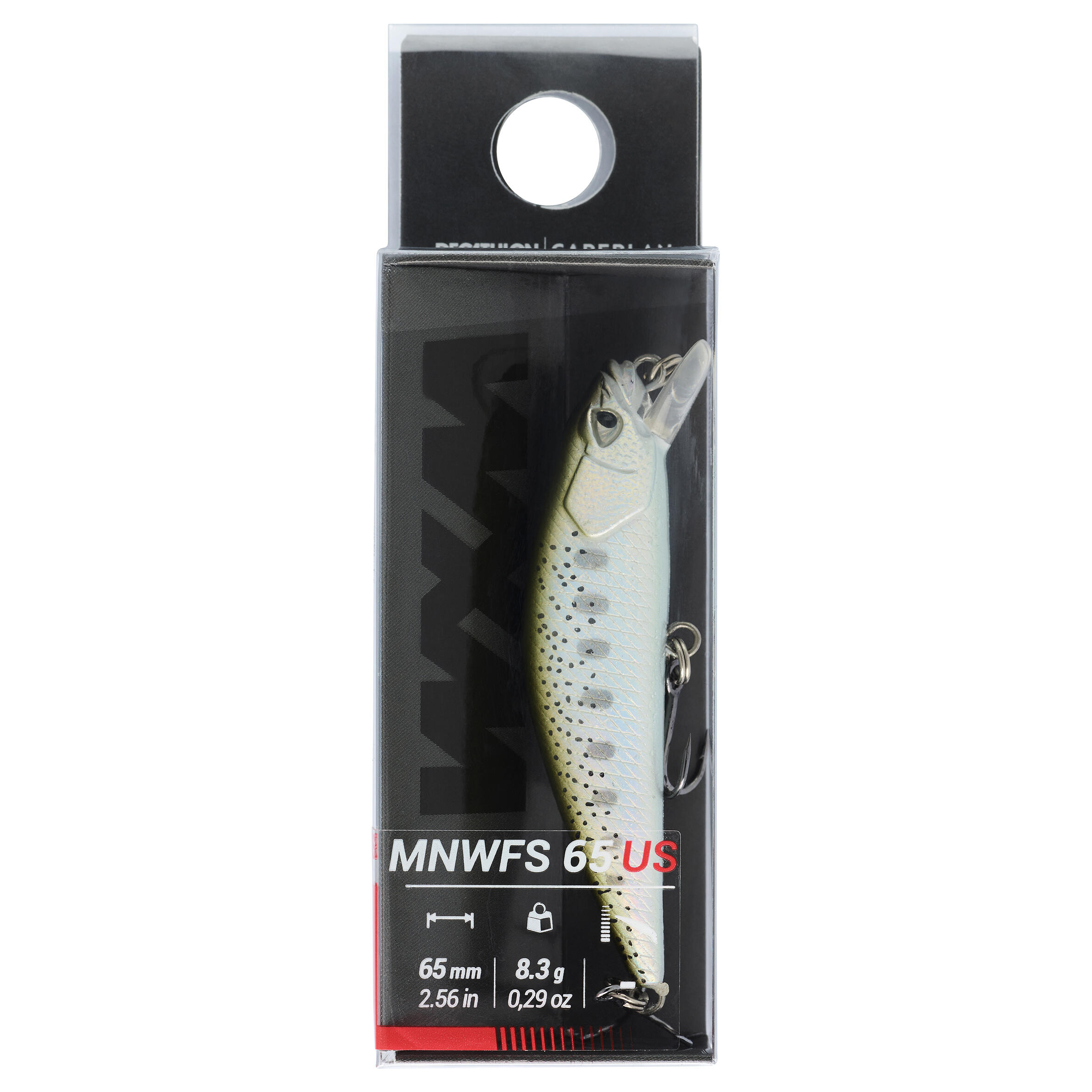 POISSON NAGEUR TRUITE MINNOW PÊCHE AUX LEURRES MNWFS 65 US YAMAME - CAPERLAN