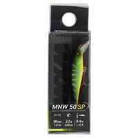 MINNOW JERKBAIT HARD LURE WXM MNW 50 SP FIRETIGER