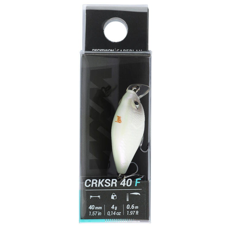 Wobbler Crankbait Shallow Runner WXM CRKSR 40 F weiss