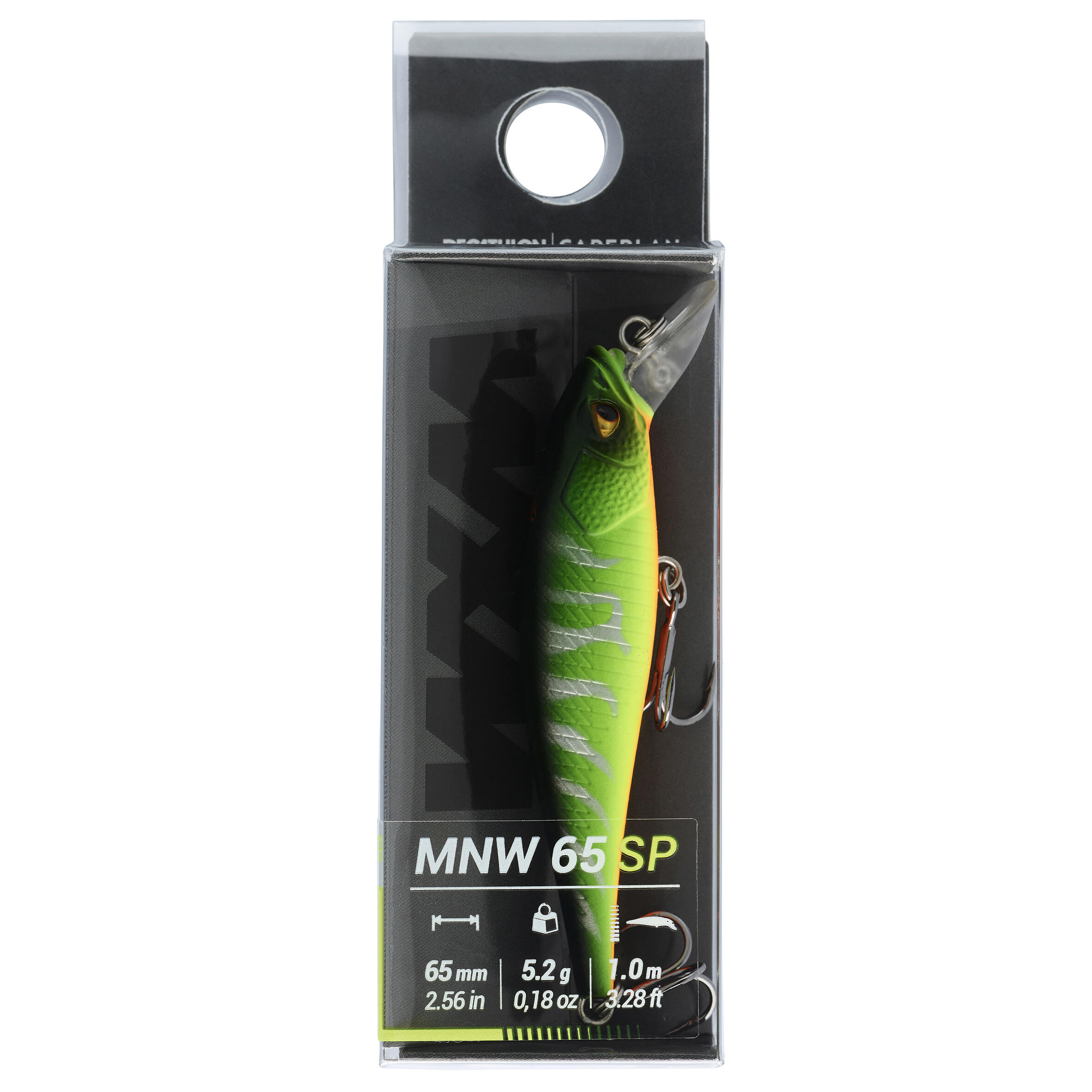 POISSON NAGEUR JERKBAIT MINNOW WXM MNW 65 SP FIRETIGER 4/5