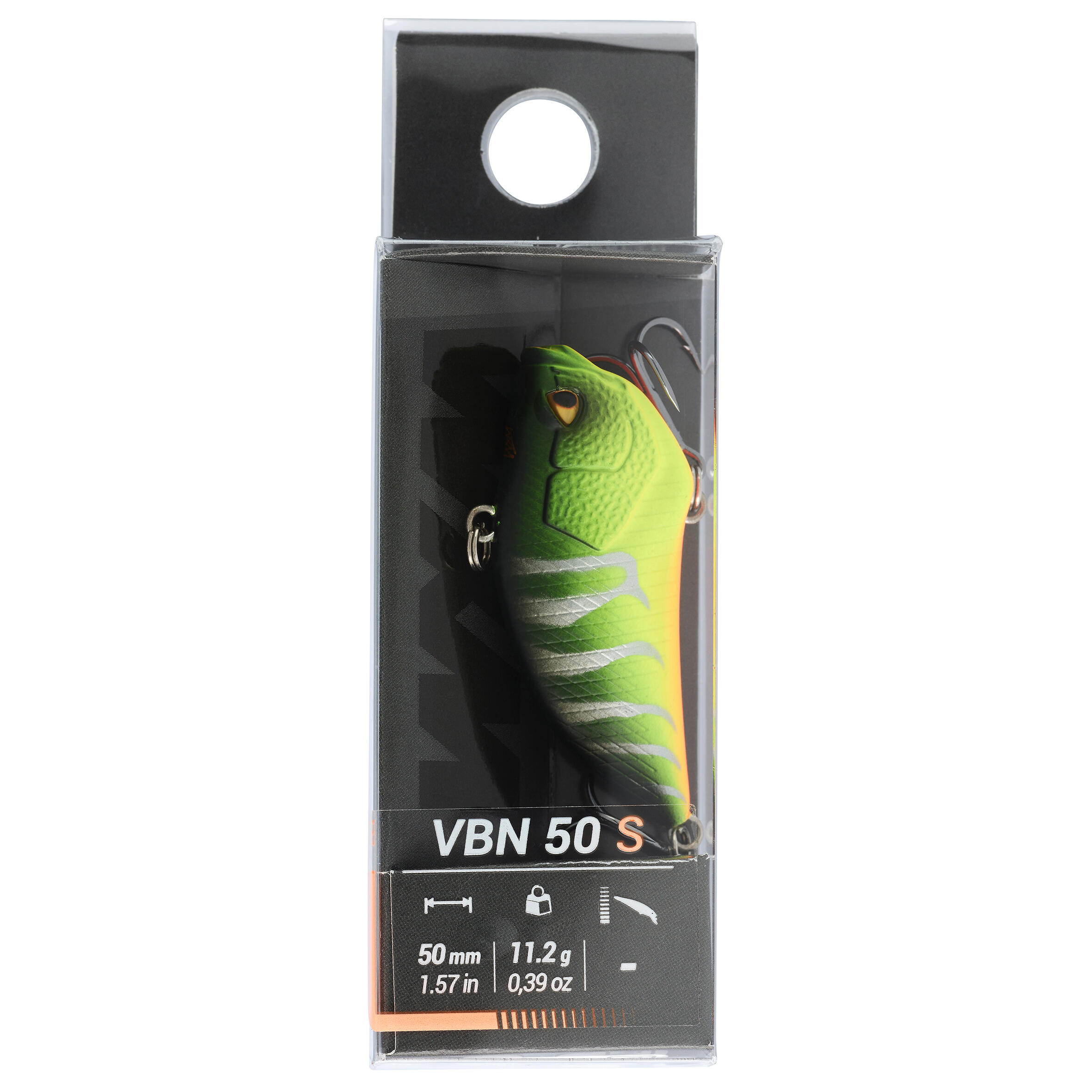 CAPERLAN Wobler Lipless WXM VBN 50 S Firetiger bez · záber 5