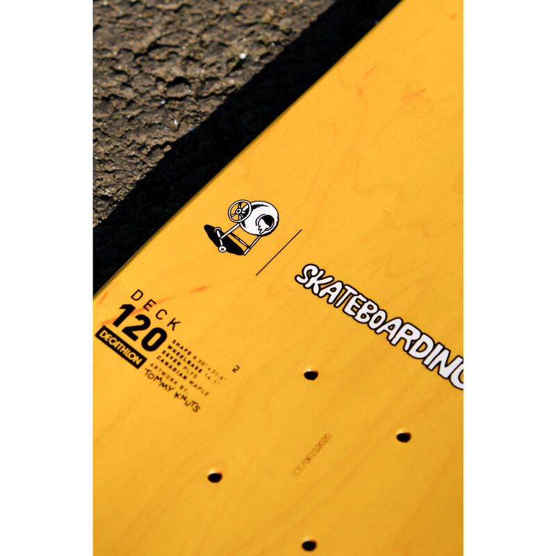 Skateboardová deska z javoru DK120 T. Knuts 8"