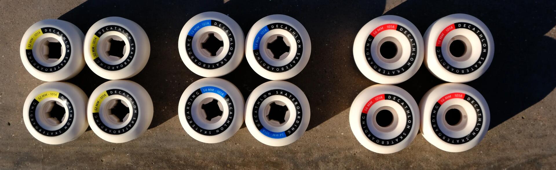 skatewielen 52 mm 54 mm 56 mm 101A