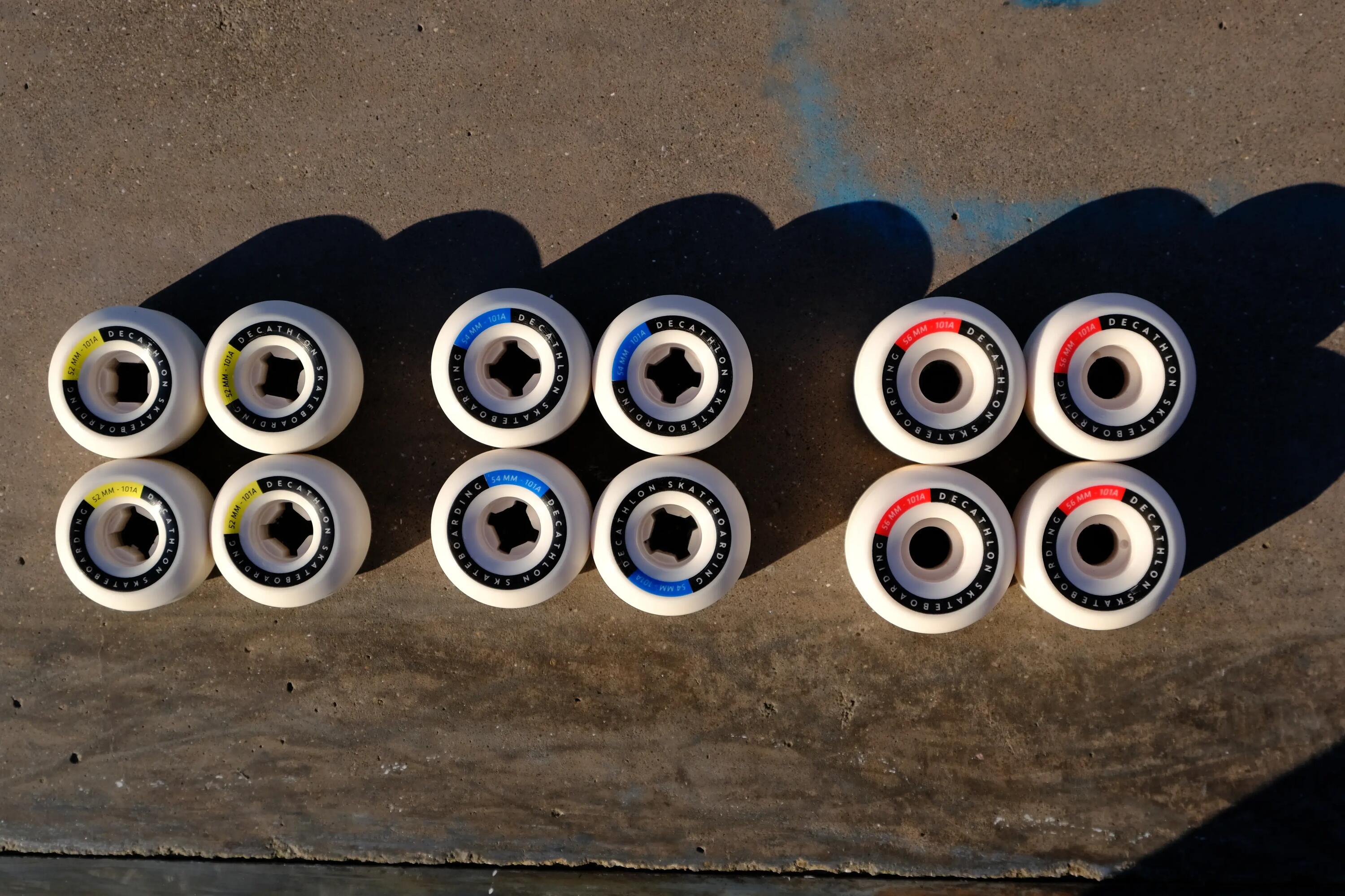 ruote da skate 52 mm 54 mm 56 mm 101A