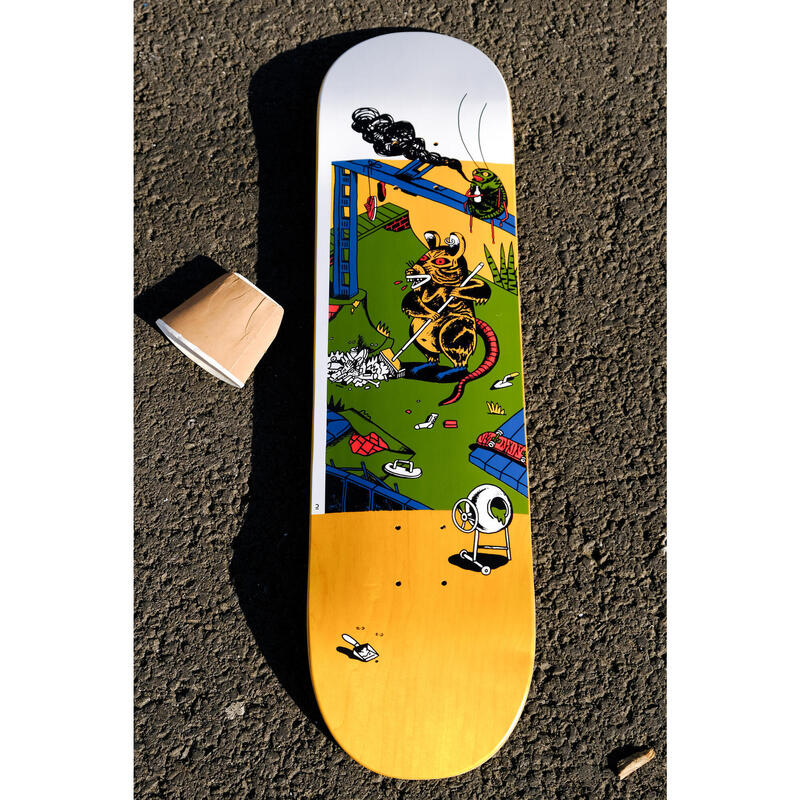 Skateboardová deska z javoru DK120 T. Knuts 8"