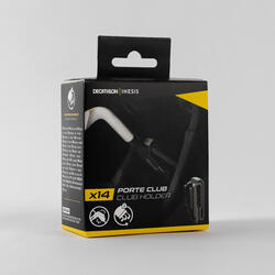 Houder voor golfclubs x14 stuks