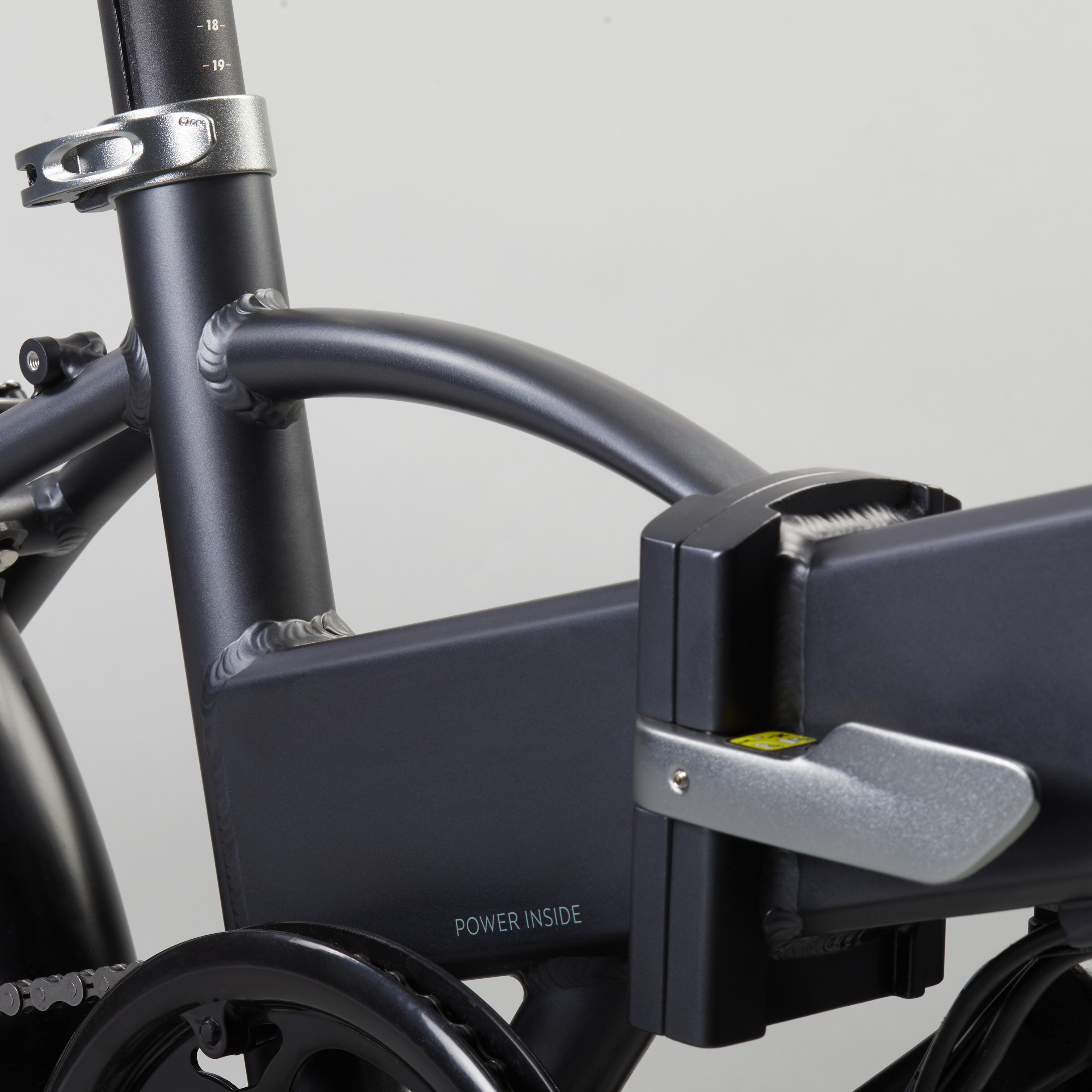 electric assisted folding bike