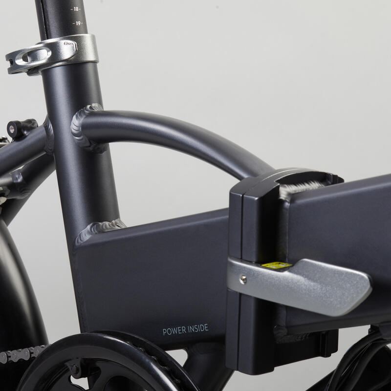 VELO PLIANT A ASSISTANCE ELECTRIQUE TILT 500 GRIS NOIR