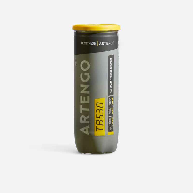 Tennisbälle TB530 3er-Dose gelb Tennisbälle TB530 3er-Dose gelb