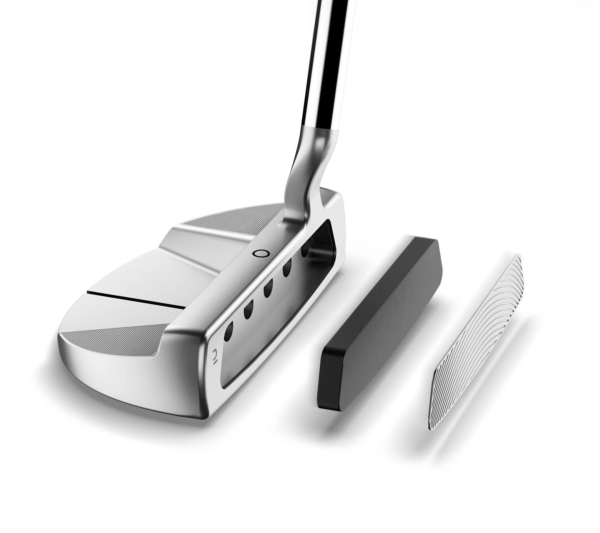 PUTTER DE GOLF DEMI LUNE TOE HANG GAUCHER (ADAPTE AU PUTTING EN ARC)