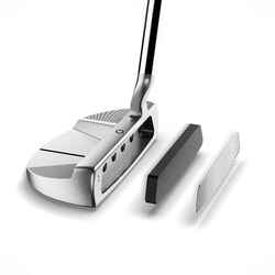 RIGHT-HANDED HALF-MOON TOE HANG GOLF PUTTER (SUITABLE FOR ARC PUTTING STROKES)