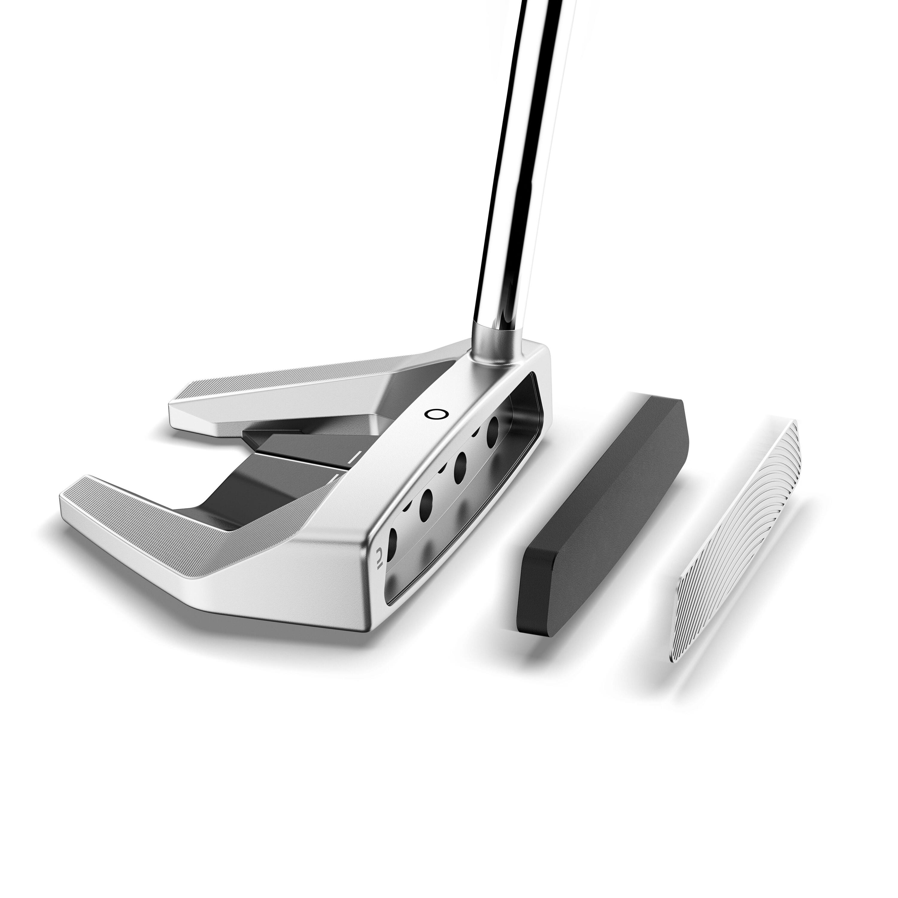 Face balanced golf putter right handed - INESIS mallet 5/7