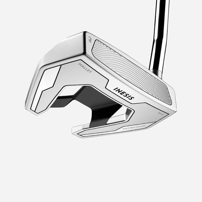RIGHTHANDED FACEBALANCED MALLET PUTTER (SUITABLE FOR STRAIGHT PUTTING STROKES) Decathlon