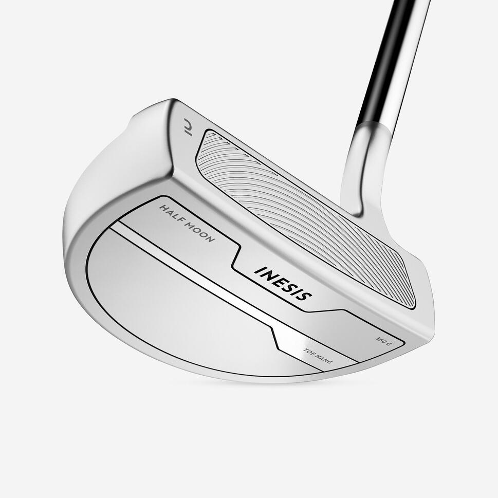 PUTTER DE GOLF DEMI LUNE TOE HANG DROITIER (ADAPTE AU PUTTING EN ARC