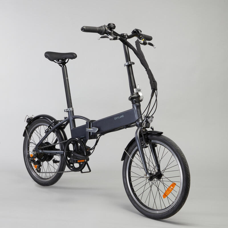 VELO PLIANT A ASSISTANCE ELECTRIQUE TILT 500 GRIS NOIR