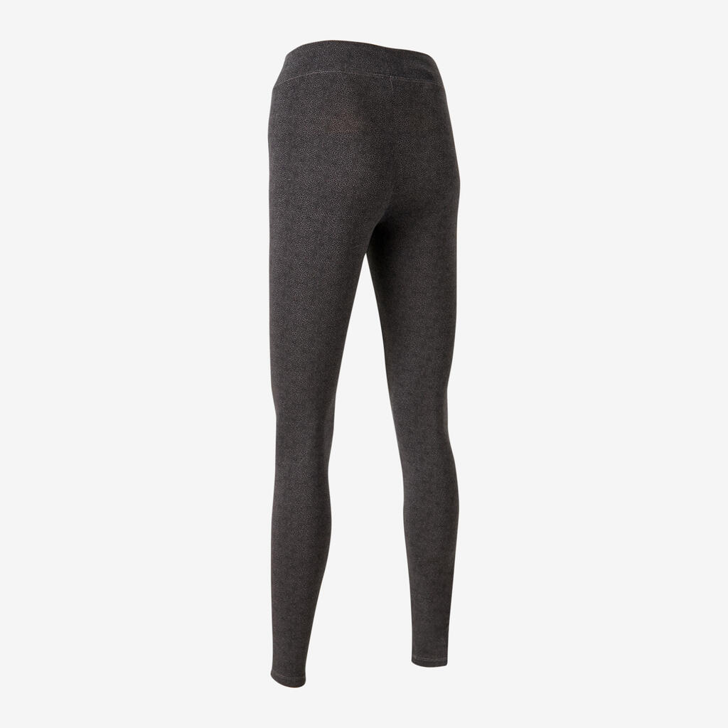 Legging Damen slim - 500 Fit+ grau