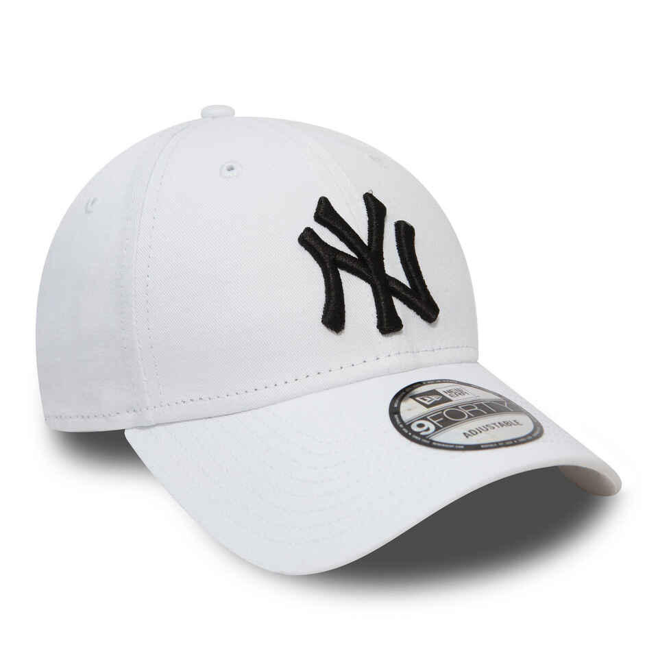 Baseballcap 9FORTY New York Yankees Erwachsene weiss New era DECATHLON