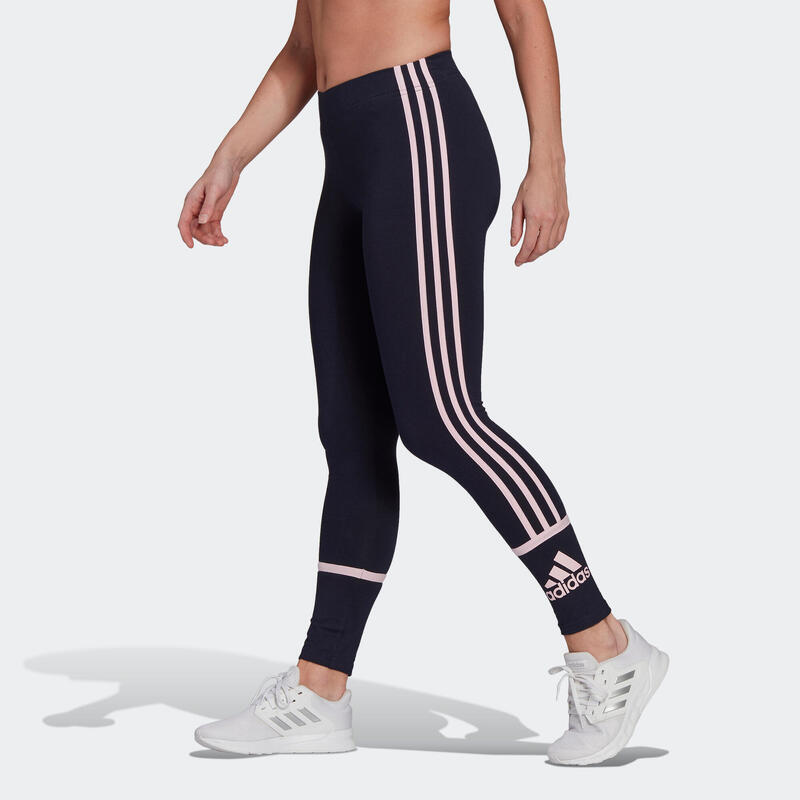 Legging Adidas Fitness Colorblock Bleu Marine