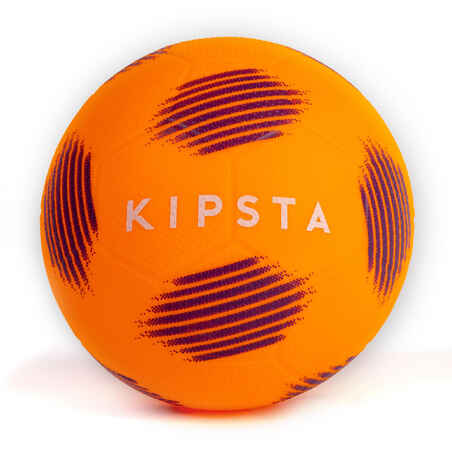 Oranžna in črna nogometna žoga SUNNY 300 (velikost 4)